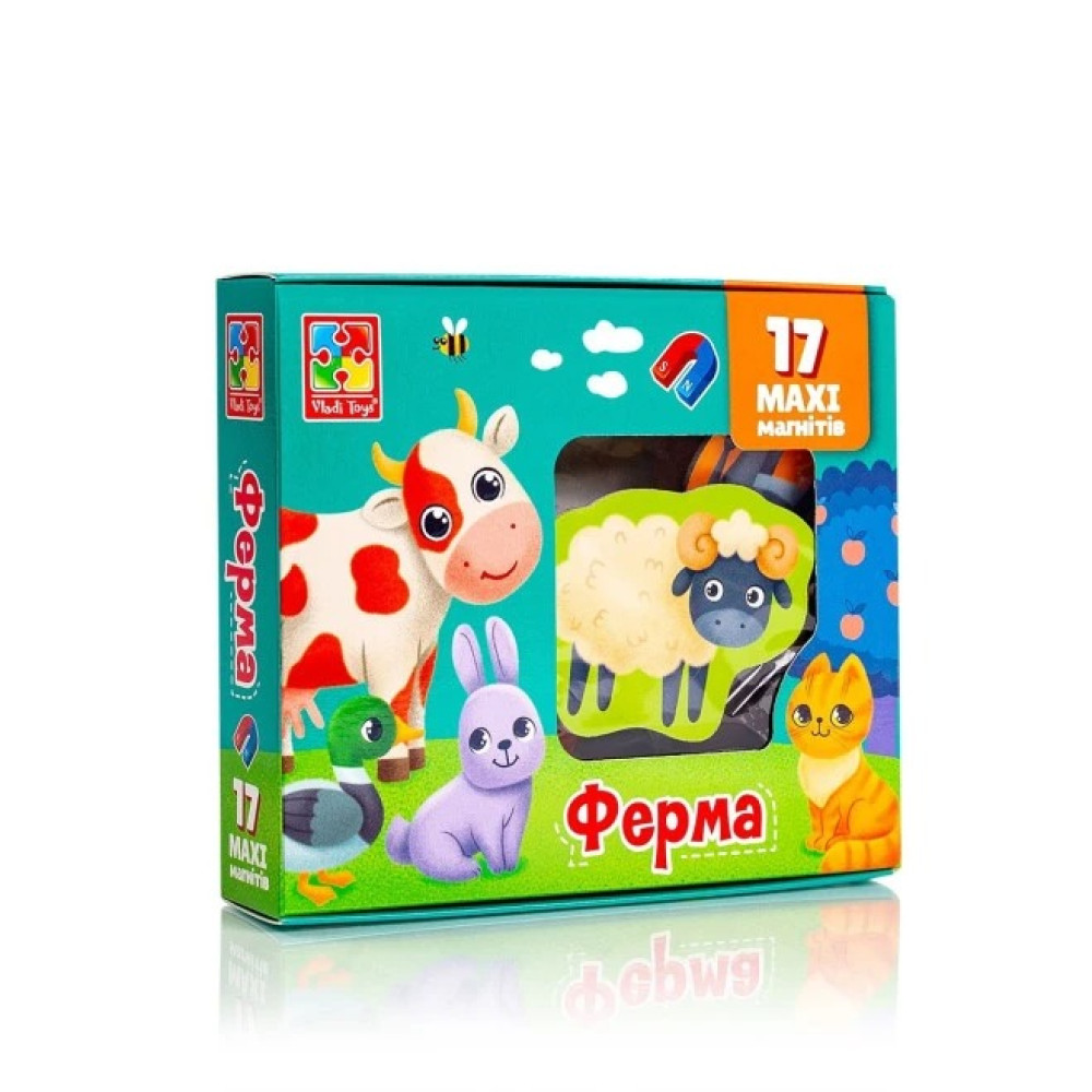 Набір магнітів "Ферма" VT3106-24 (укр)