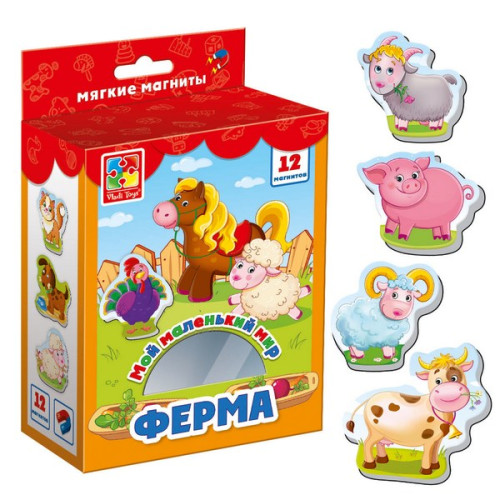 Мій маленький світ на магнітах "Ферма" (укр)