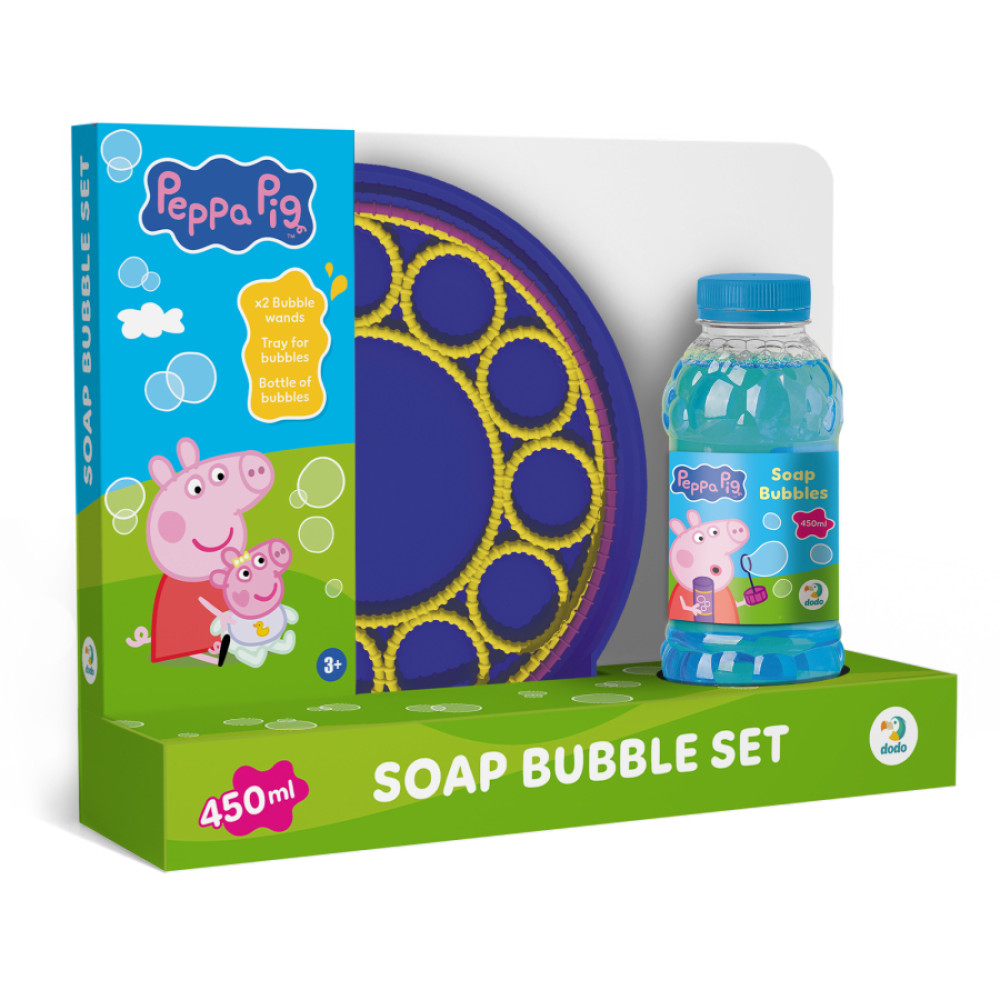 Набір мильних бульбашок Dodo Peppa Pig 450 мл 200741
