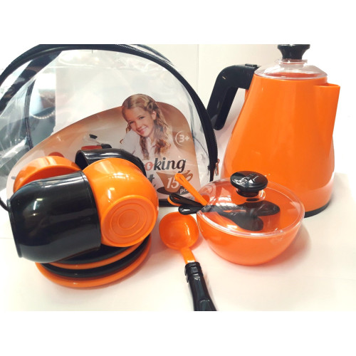 Набір посуду "Cooking Set" Помаранчевий (15 пр) в сумці YU-P15