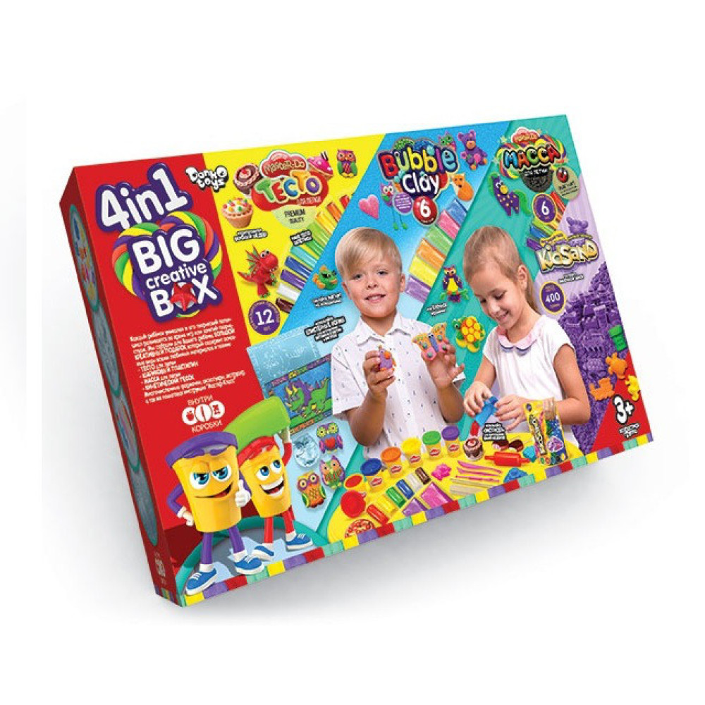 Набір творчості "BCRB-01-01U4в1 BIG CREATIVE BOX" укр (4)