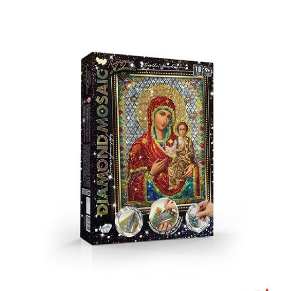 Набір творчості "DIAMOND MOSAIC" малий (10)DM-02-01  36х27