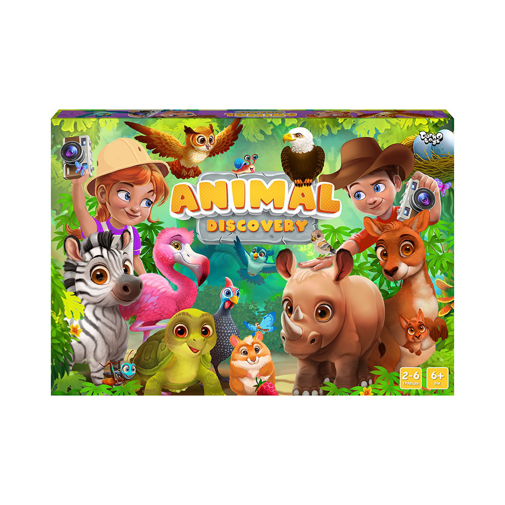 Настільна розважальна гра "Animal Discovery" укр (10) G-AD-01-01U