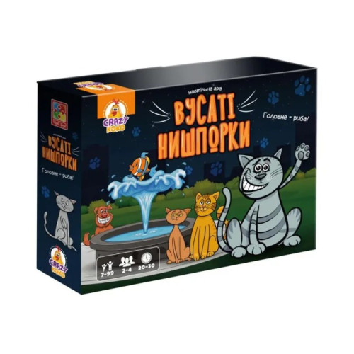 Гра настільна Vladi Toys маршрутна. Вусаті нишпорки VT8055-44 (укр)