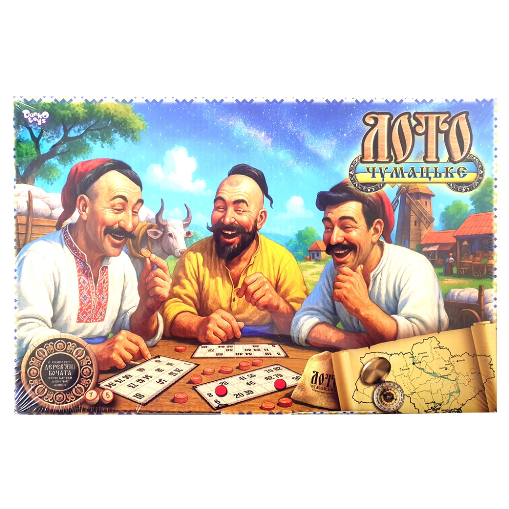 Настільна гра "Чумацьке ЛОТО" бочата (5) DTG105