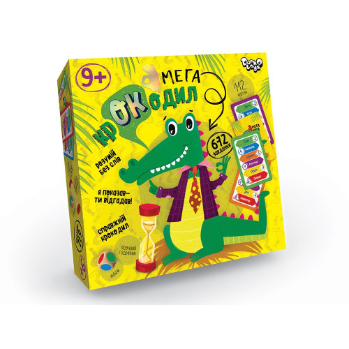 Гра настільна "Мега-крокодил" укр (10)CROC-03-01U