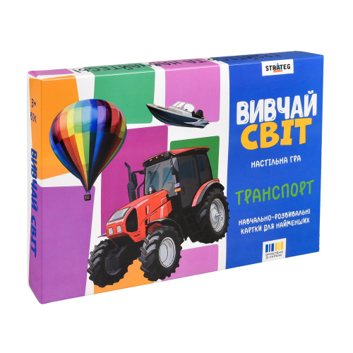 Настільна гра "Вивчай світ. Фрукти" українською мовою (30806)
