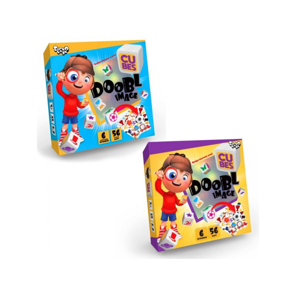 Настільна розважальна гра "Doobl Image Cubes" укр (10)DBI-04-01U