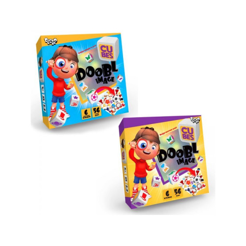 Настільна розважальна гра "Doobl Image Cubes" укр (10)DBI-04-01U