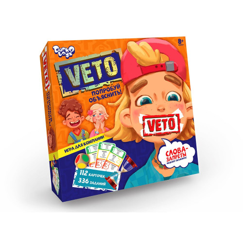 Гра настільна розважальна "VETO" укр (10)VETO-01-01U