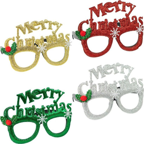 Окуляри новорічні "Merry Christmas" 2520 (123459)