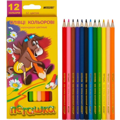 Олівці Марко 1010-12СВ