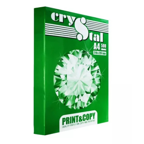 Папір офісний CRYSTAL А4 80 г/м2 500 аркушів (82142)