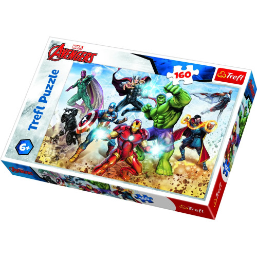 Пазли "160" The Avengers Завжди готові герої Trefl 15424