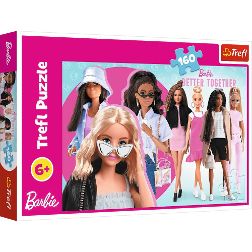 Пазли "160" Barbie Барбі та її світ Trefl 15419