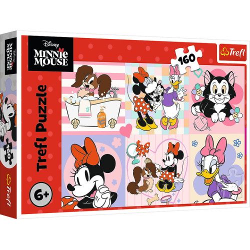 Пазли "160" Disney Minnie Барвистий день Мінні Trefl 15426