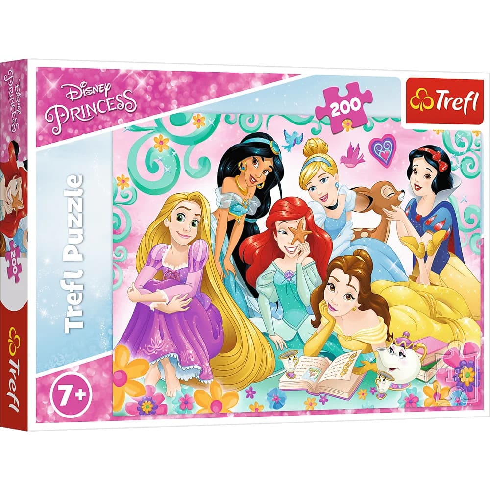Пазли "200" Princess Щасливий світ принцес Trefl 13268