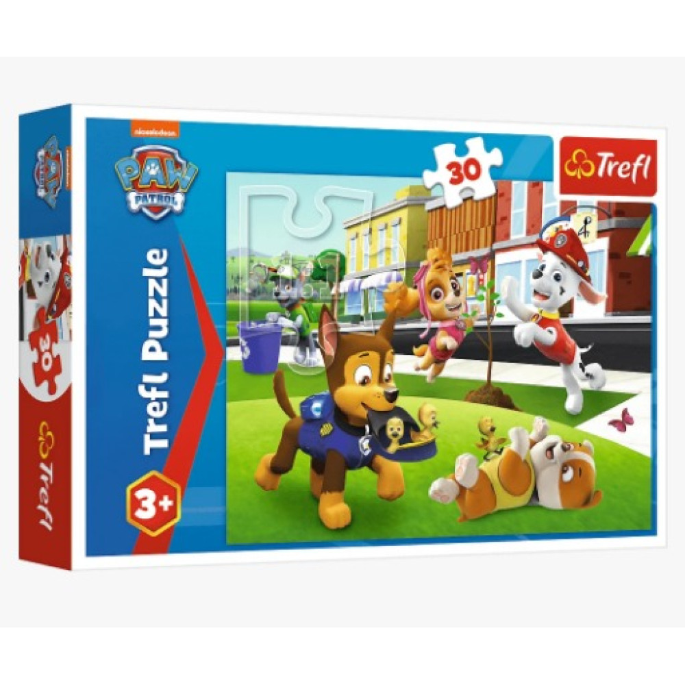 Пазли "30" Paw Patrol Собаки в дії Trefl