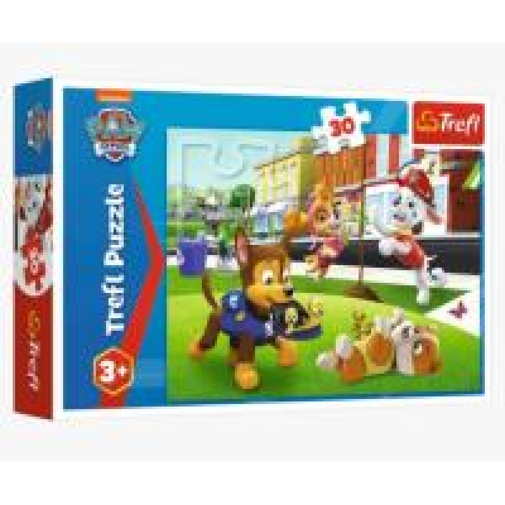 Пазли "30" Paw Patrol Собаки в дії Trefl