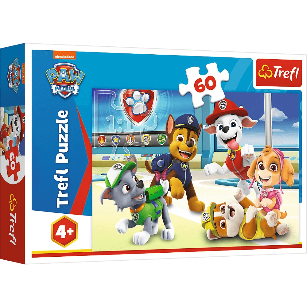 Пазли "60" Paw Patrol В світі цуценят Trefl 17392
