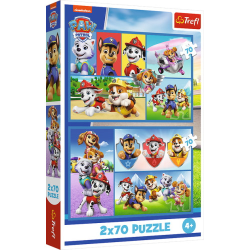 Пазли "2x70" Paw Patrol Правила патруля Trefl 34441