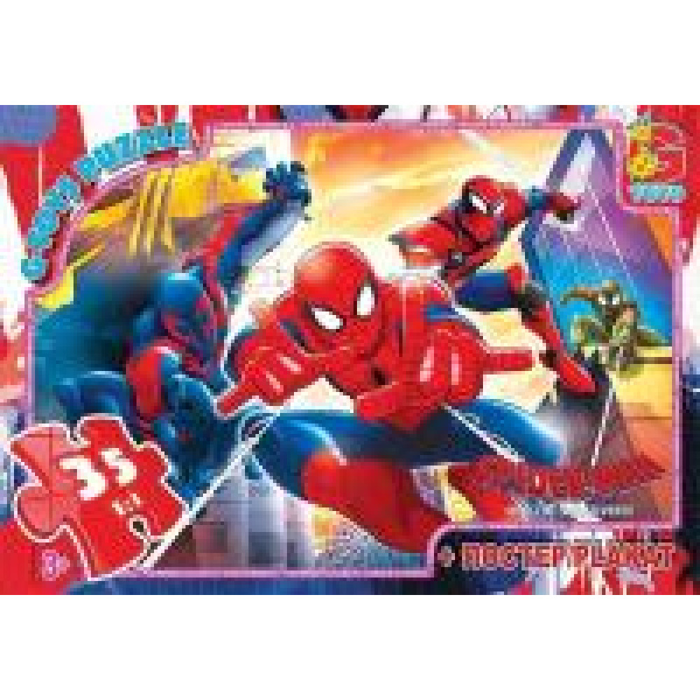 Пазли ТМ G-Toys із серії  "Людина-павук", 35 ел SM902