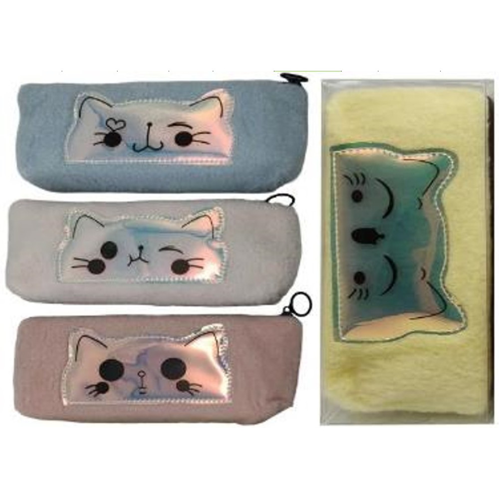 Пенал-косметичка "Мордочка кота-хутряний" упк. PVC, 4в. 239-3