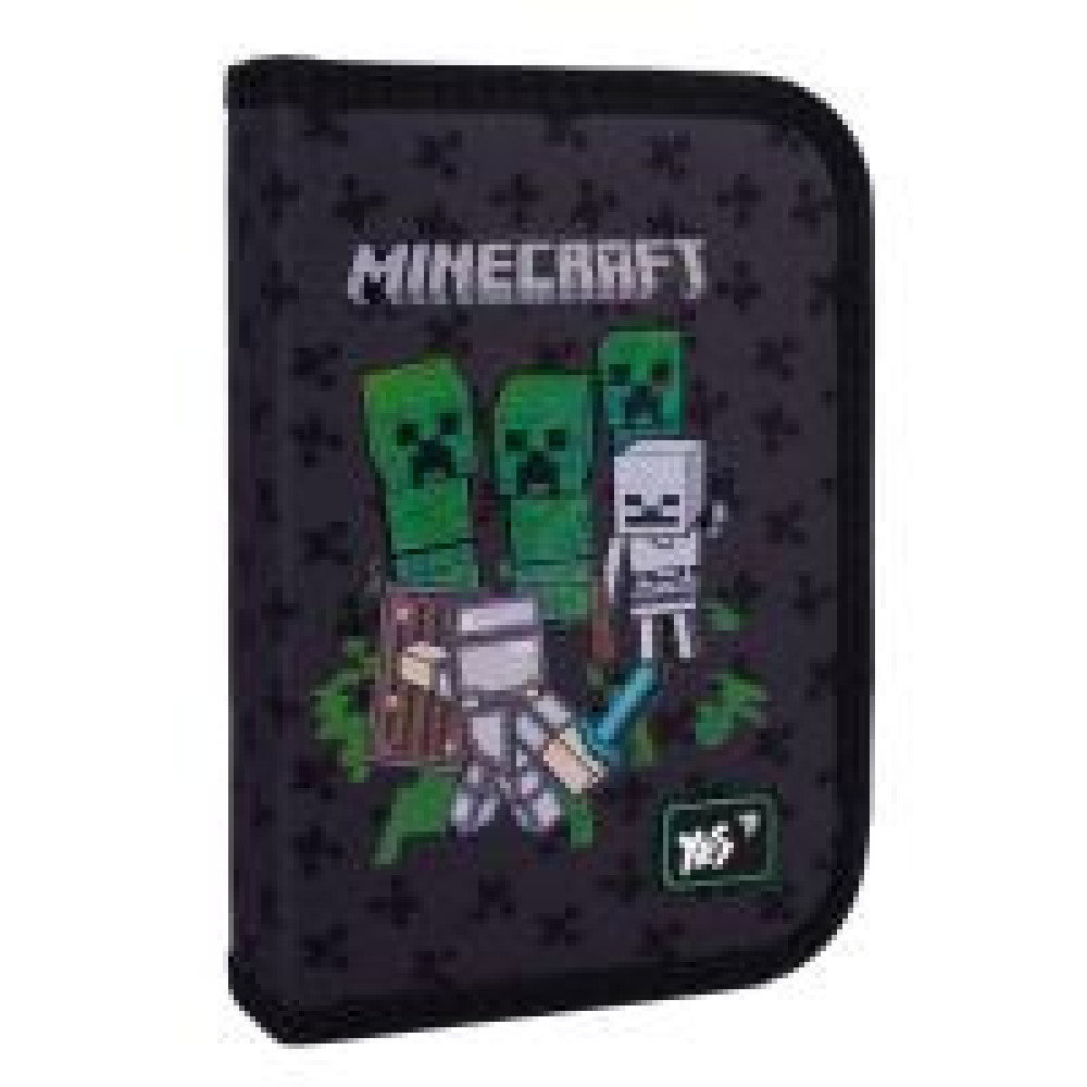 Пенал твердий YES одинарний з клапаном HP-03 Minecraft Team 533622