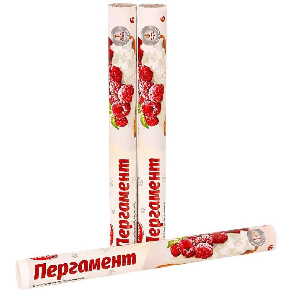 Пергамент 38см x 6м Top Pack силікон, білий (93388)
