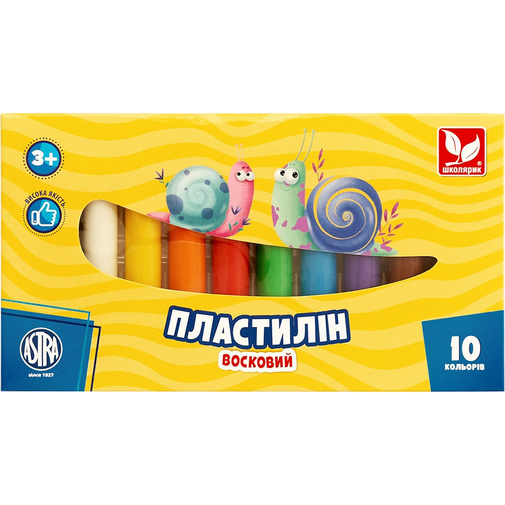 Пластилін круглий 10 кольорів 83812902-UA