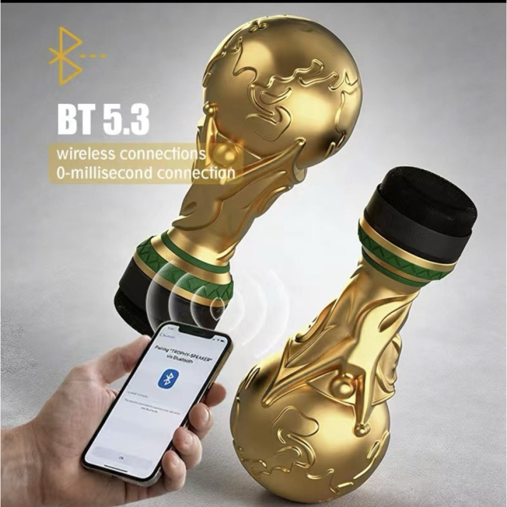 Портативна Bluetooth-колонка «Кубок світу» – бездротова музична колонка.