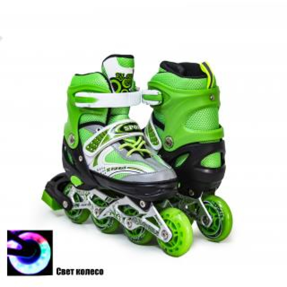 Ролики Happy Light green розмір 35-38