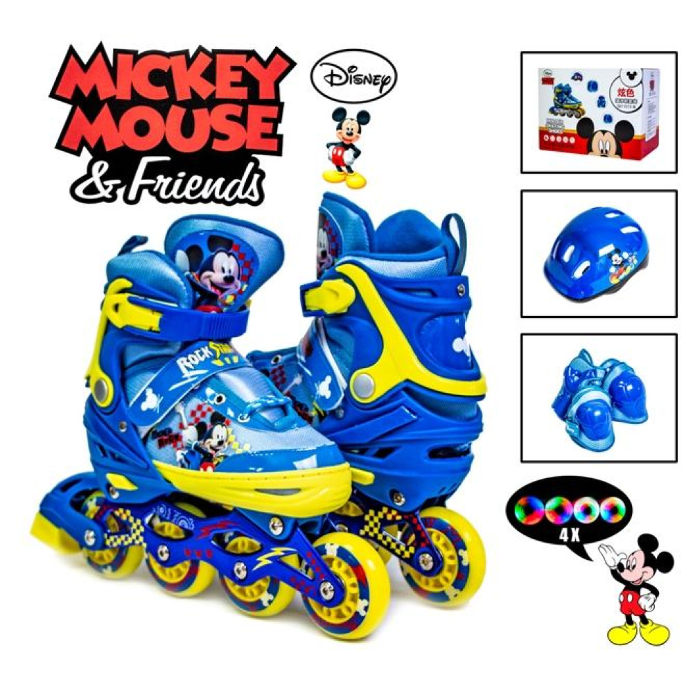 РОЛИКИ КОМПЛЕКТ DISNEY, СИНИІЙ 29-33