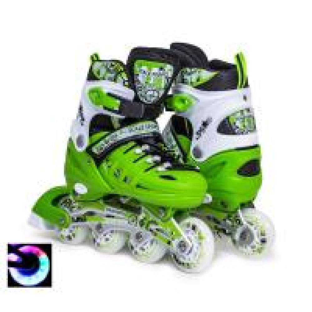 Ролики Scale Sports Green LF 905, розмір 29-33