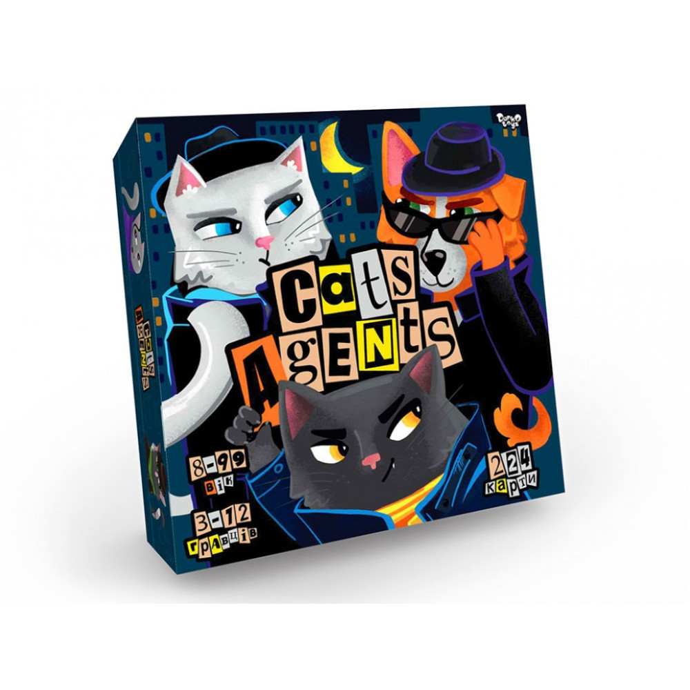 Розважальна гра "CATS AGENTS" укр (10)G-CA-01-01U