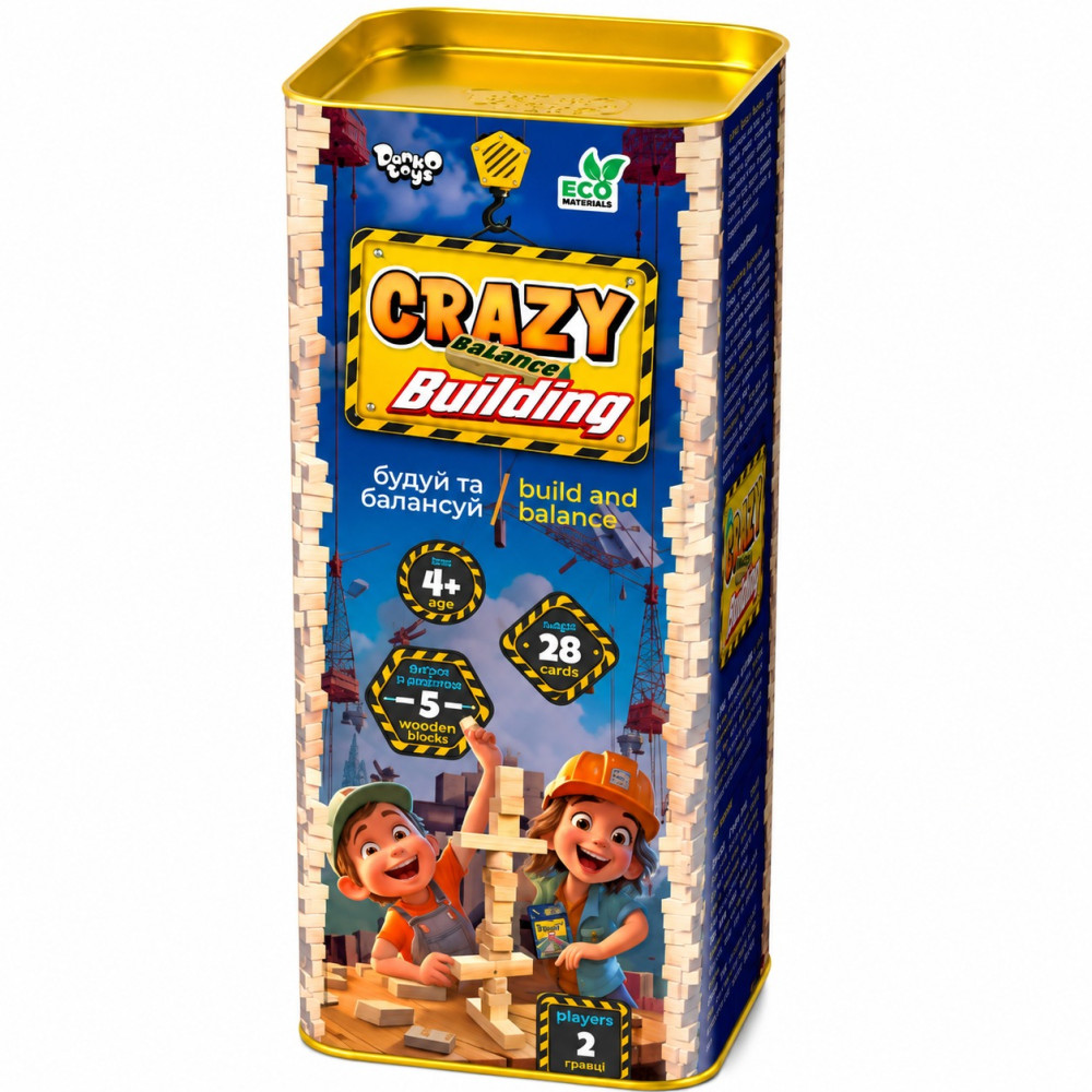Розвиваюча настільна гра "Crazy Balance Building" (6)CBB-01