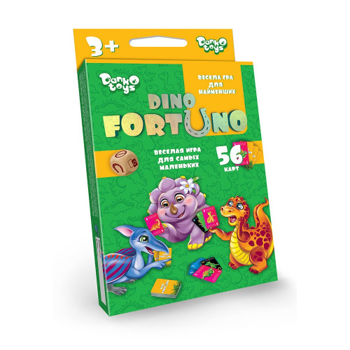 Гра настільна розвиваюча "ФортУно dino" (32) UF-05-01