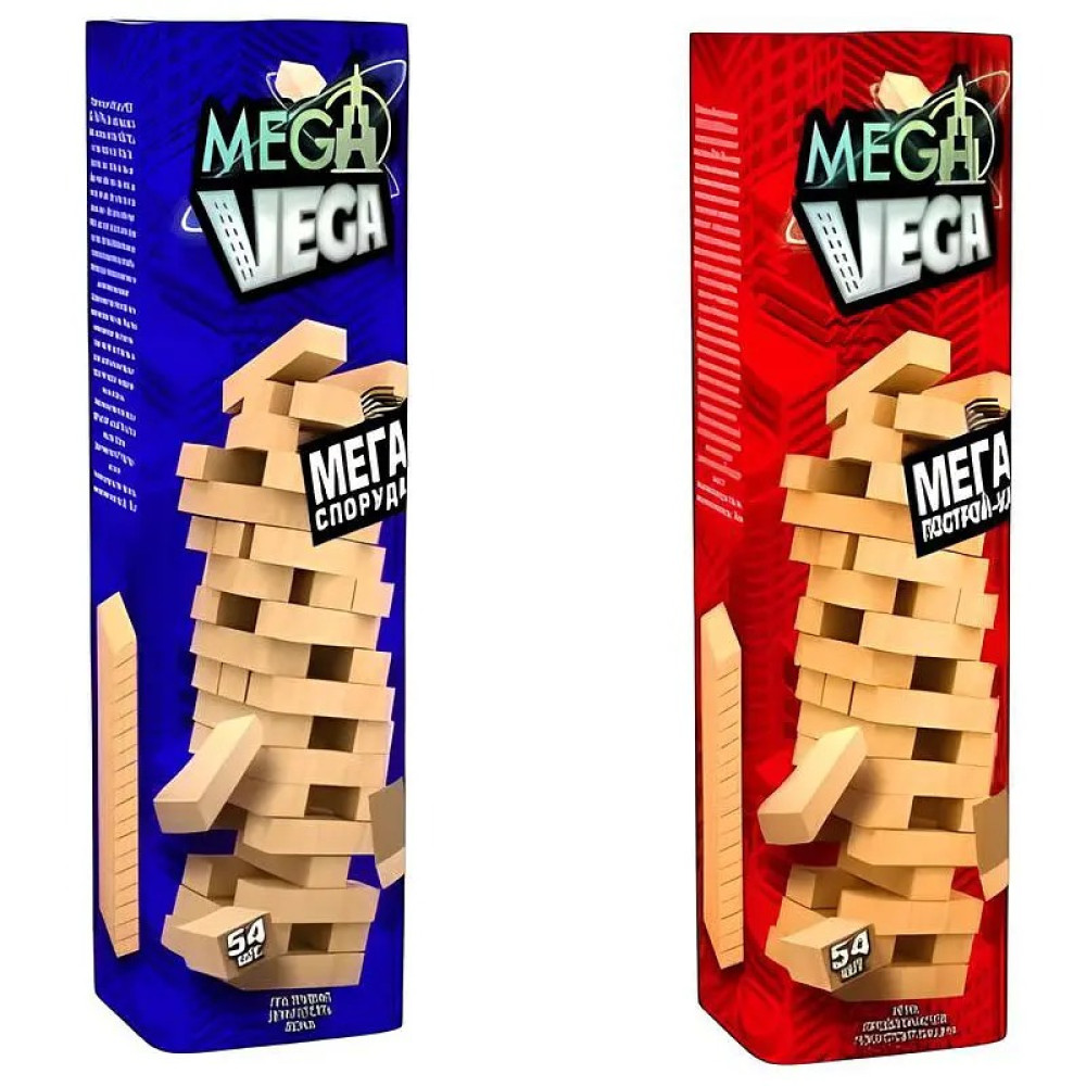 Розвиваюча настільна гра "MEGA VEGA" вежа укр. (6) G-MV-01U
