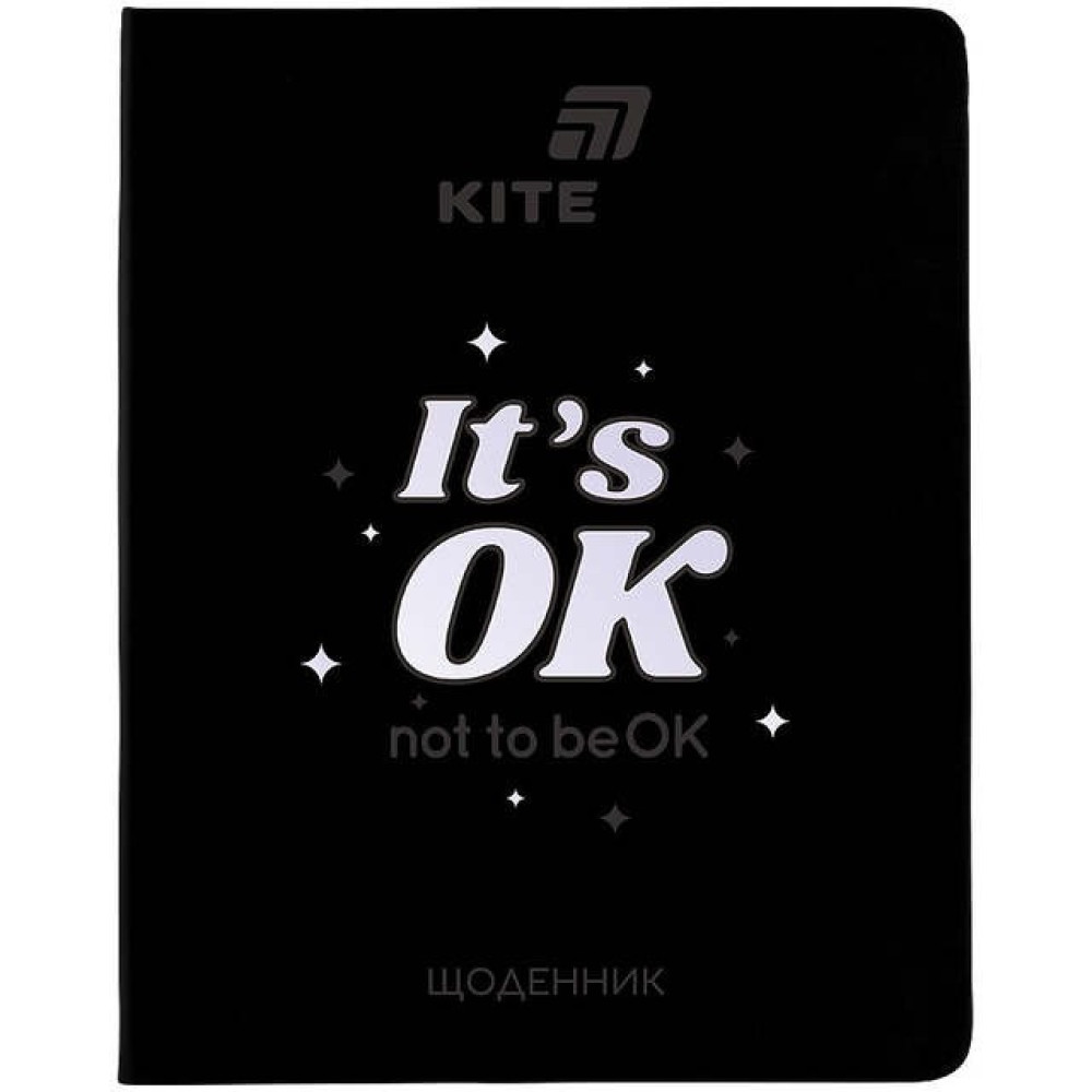 Щоденник шкільний Kite It's OK м'яка обкладинка PU (K26-283-5)