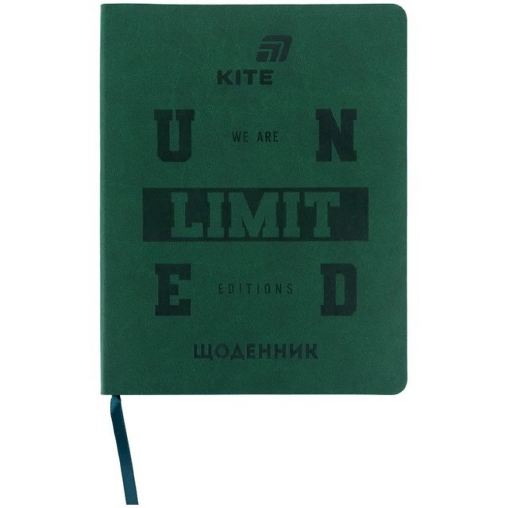 Щоденник шкільний Kite Unlimited м'яка обкладинка PU (K26-283-4)
