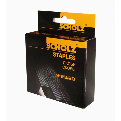 Скоби 23/20 1000шт 4765 SCHOLZ