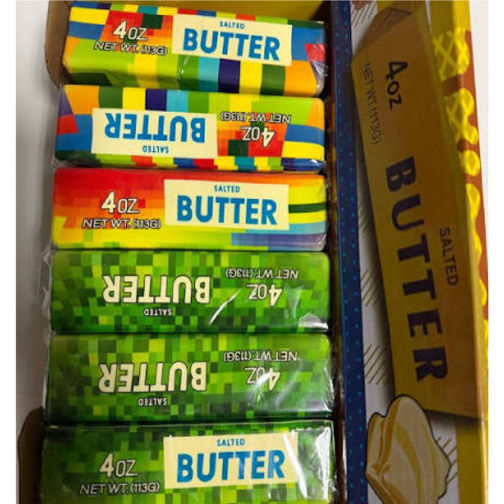 Сквіш антистрес Масло BUTTER  Майкрафт  уп 12шт ціна за 1шт