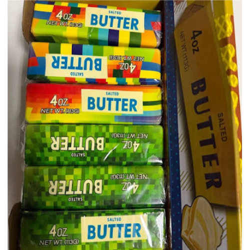 Сквіш антистрес Масло BUTTER  Майкрафт  уп 12шт ціна за 1шт