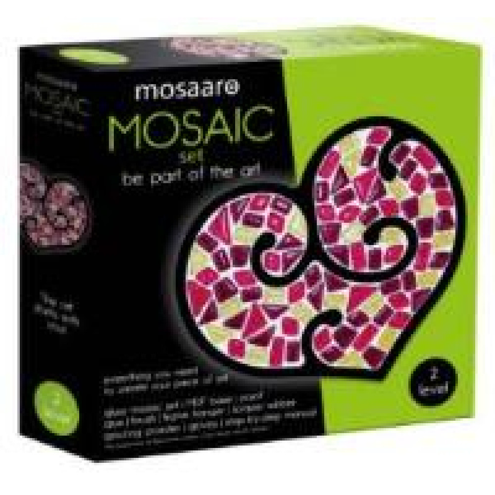 Набір для творчості "Mosaaro glass mosaiс Серце" MA2005