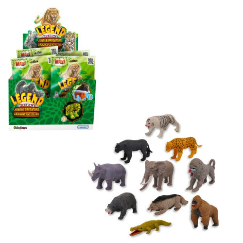 Стретч-іграшка KIDDI SBABAM LEGEND OF ANIMALS МАКСІ Хижаки джунглів (30/CN23-CDU)