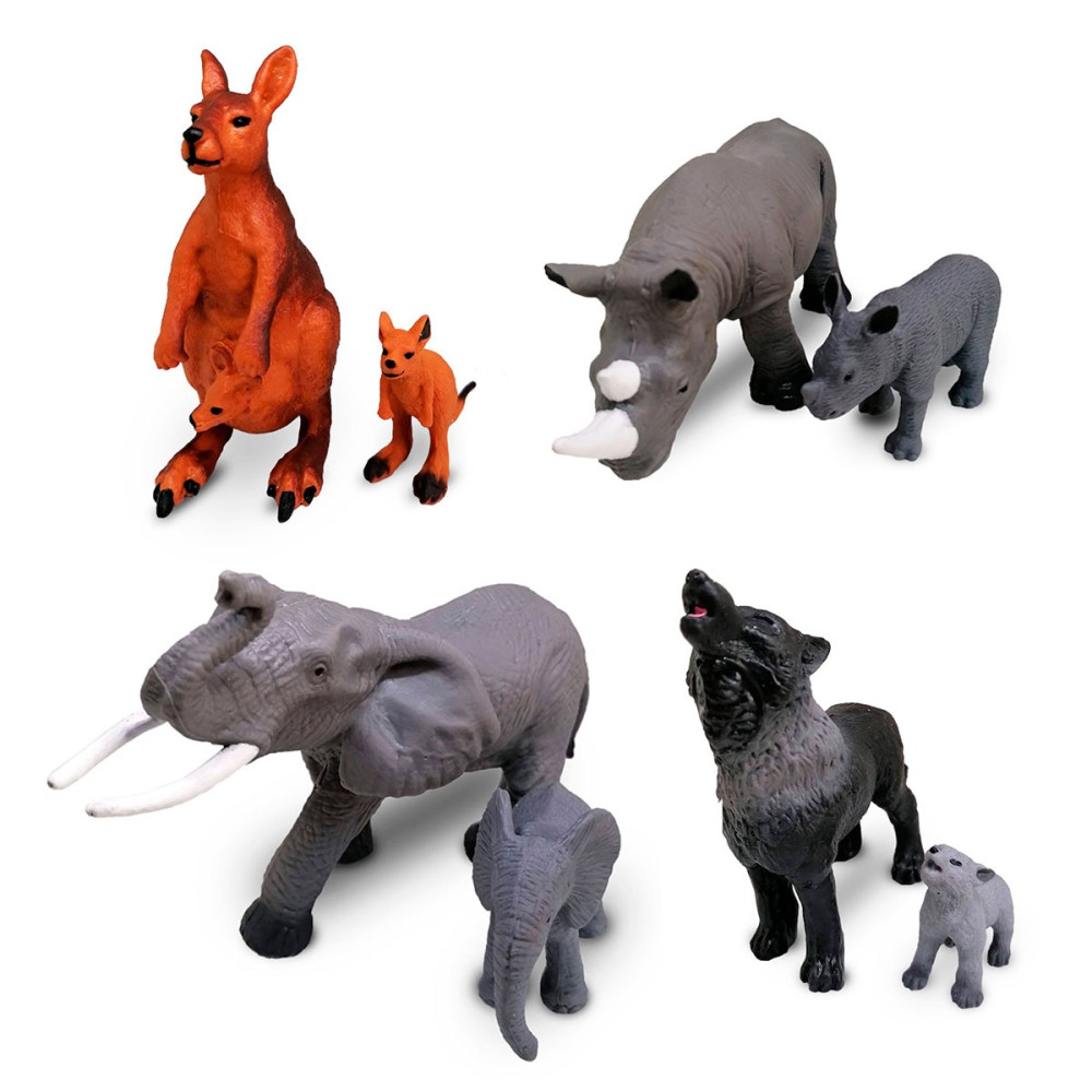 Стретч-іграшка у вигляді тварини Diramix The Epic Animals Родина тварин DIR-T-00006