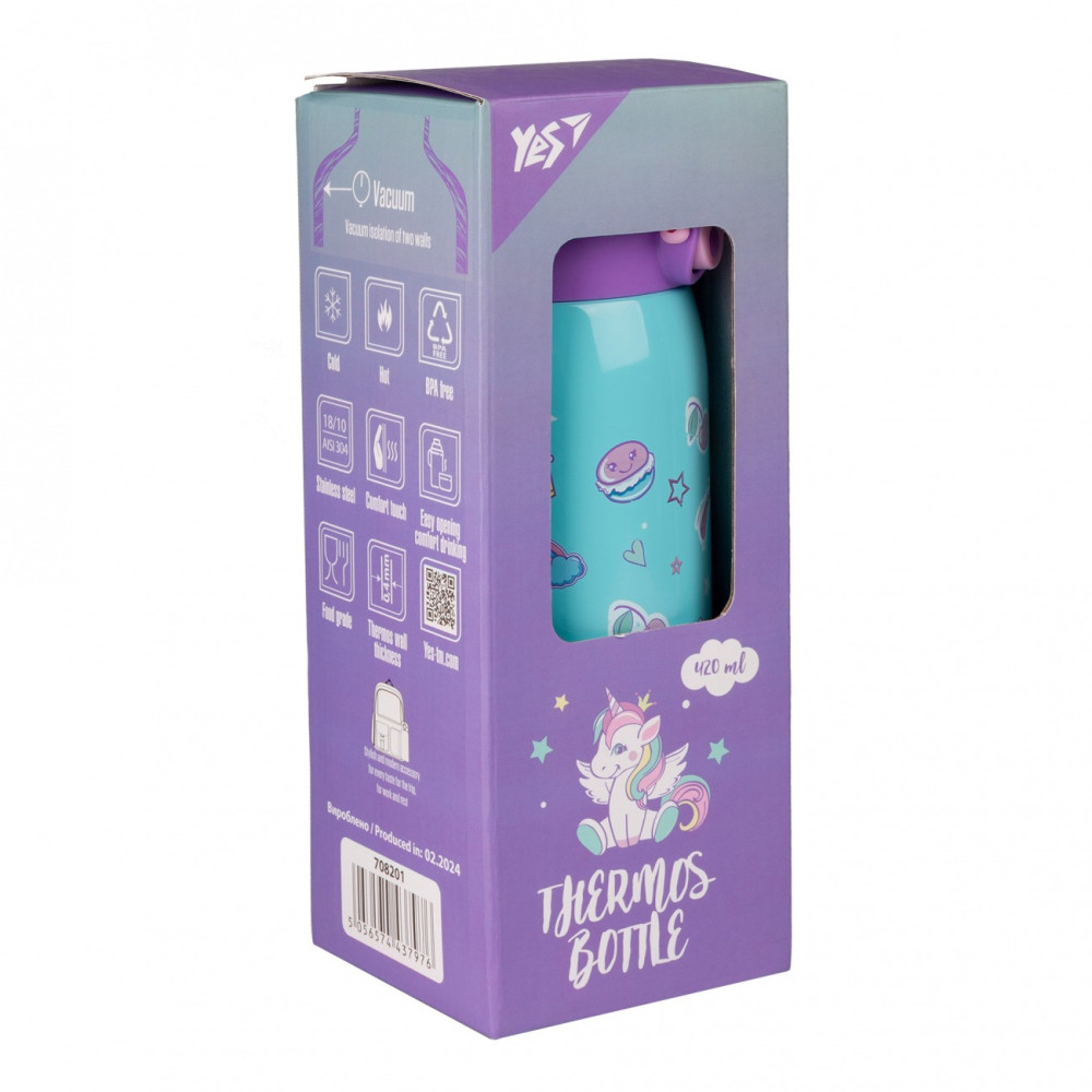 Термос Yes "Glamour" 420 мл 708201