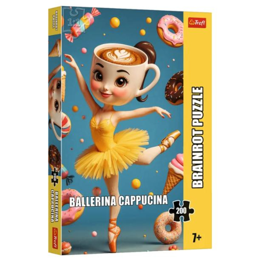 Trefl Пазли "200 BrainRots Ballerina Cappucina"33622