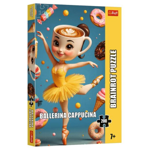 Trefl Пазли "200 BrainRots Ballerina Cappucina"33622