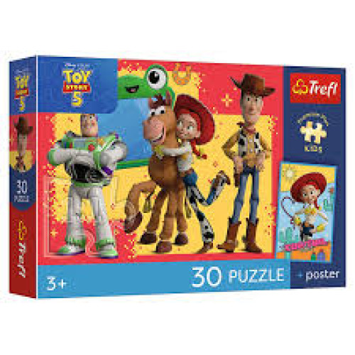 Trefl Пазли "30 Premium 18344 Plus Kids" Toy Story 5 Пригоди іграшок